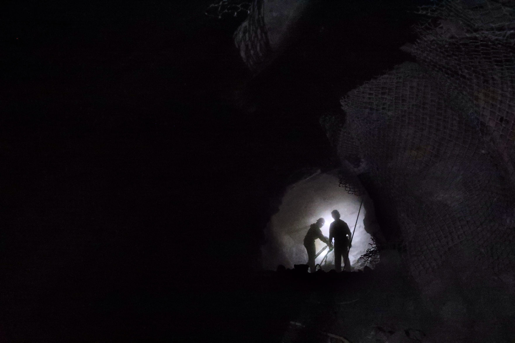 Tech students get an education 100 feet underground